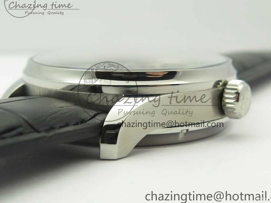 MIROTIME 0106 Portuguese Tourbillon IW5046 SS ZF Best Edition Gray Dial on Black Leather Strap SunProtective 7147